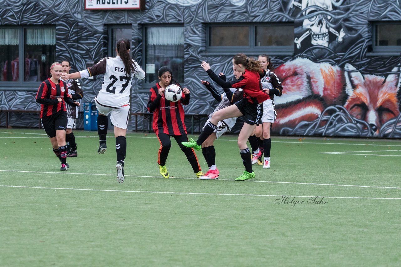 Bild 293 - B-Juniorinnen FC St.Pauli . Braedstrup IF : Ergebnis: 4:1